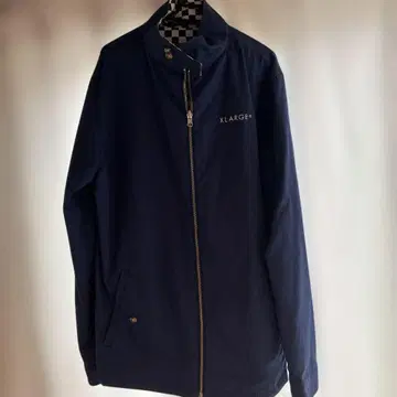 XLARGE 파랑 네이비 집업 자켓