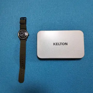 KELTON JUNGLE 올리브색 손목시계