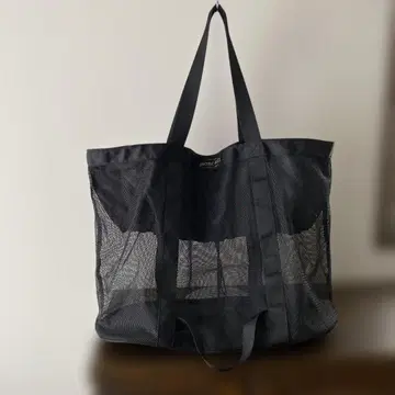 몽벨 메쉬 토트백 블랙 M 사이즈