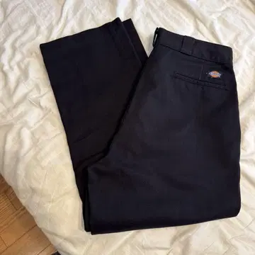 DICKIES 블랙 워크 팬츠 90s 확장형 874