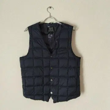 TAION 네이비 다운 베스트 XL