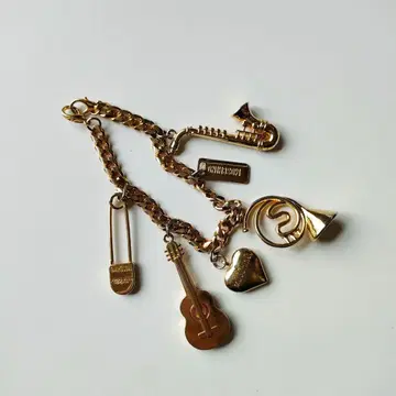 MOSCHINO 모스키노 참 체인 빈티지