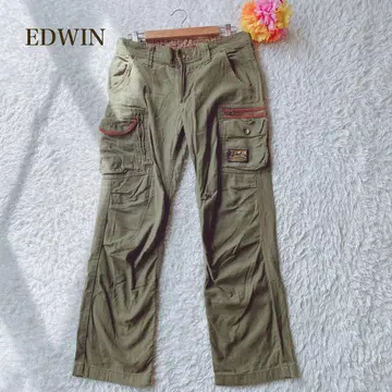 EDWIN 에드윈 [ M ] 워크 팬츠 4 포켓 카키 캐주얼