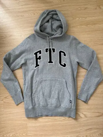 FTC 로고 후드티 그레이 한정판