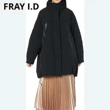 새상품급 FRAY I.D 충전솜 코쿤 코트 몬스터 아우터 사이즈 1