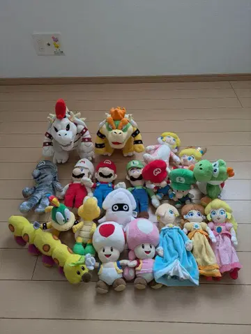 마리오 봉제 인형 세트