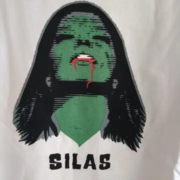 새상품 SILAS 그래픽 반팔 티셔츠 L 사이즈
