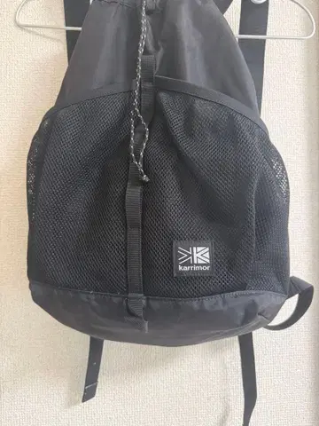 karrimor 메쉬 백팩 블랙 백팩 냅색 백