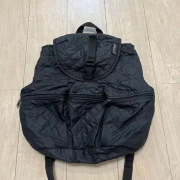 MELO 멜로 USA제 백팩 퀼팅 레어 블랙