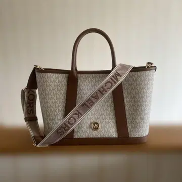MICHAEL KORS 토트백 베이지/브라운