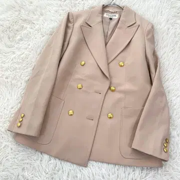에바돈나 온워드 카시야마 골드 버튼 더블 자켓 울 100