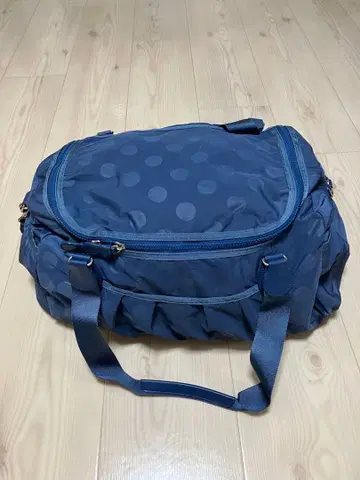 agnes b.VOYAGE 아네스베 보야주 보스턴 백 파랑