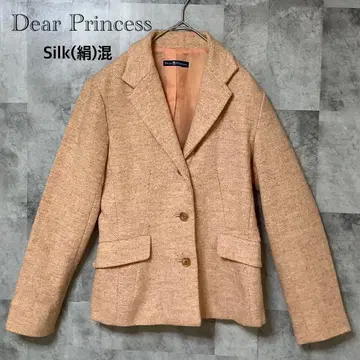 [ Dear Princess ] 테일러드 자켓 트위드 실크 혼방 일본제