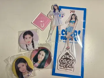 NiziU 리마 아크릴 스탠드 캔뱃지 세트