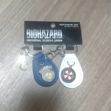 USJ 유니버셜 할로윈 바이오하자드 키체인 엠블럼