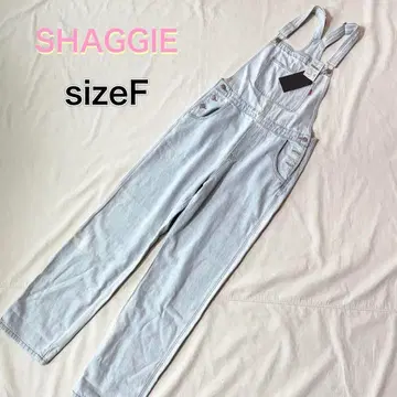[ 미사용 ] SHAGGIE 오버롤 살로펫 프리 사이즈