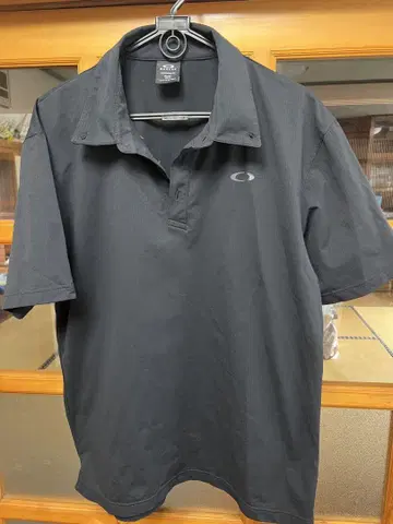 Oakley 블랙 피케 셔츠 size XL