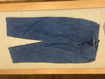MASSESS 네이비 스트라이프 패턴 숏팬츠 XL