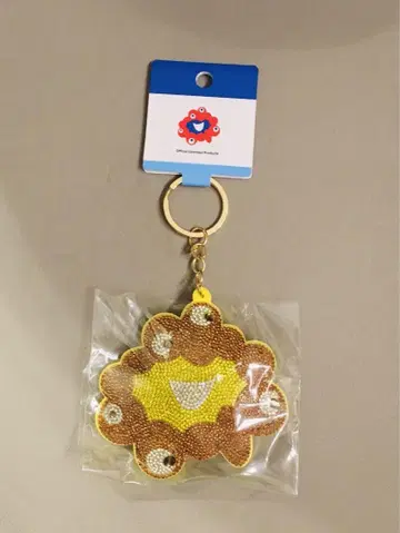 미야쿠미야쿠 큐빅 마스코트 키링 골드 EXPO 오사카 만박 한정판