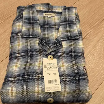 Hush Puppies 체크 무늬 플란넬 셔츠 L 사이즈 파자마