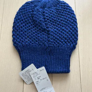 새상품 ROSE BUD HATS & DREAMS 니트 캡 블루