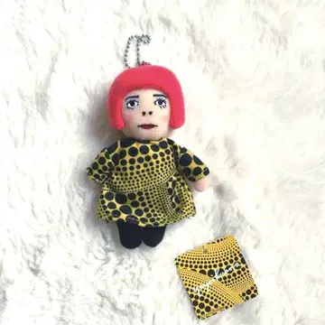 쿠사마 야요이 봉제 인형 키링