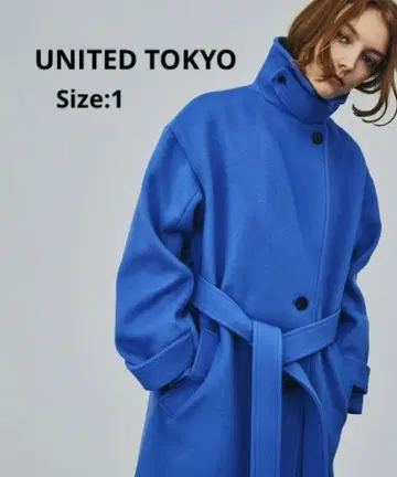 UNITED TOKYO 빅 칼라 2WAY 스탠드 코트