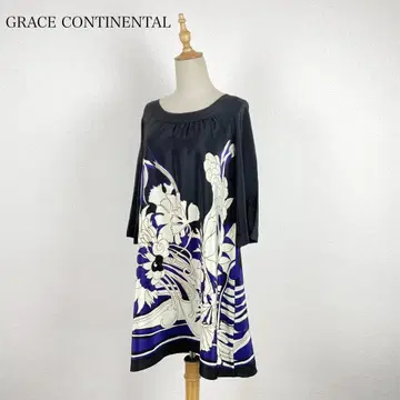 grace continental 꽃무늬 튜닉 원피스