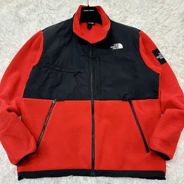 THE NORTH FACE 플리스 자켓 레드/블랙 XL 데날리