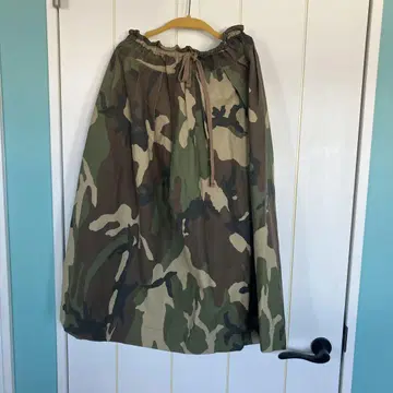 카모플라쥬 플레어 스커트 TIGRR BROCANTE