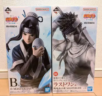 제일복권 NARUTO 나루토 파의 나라 편 B상 라스트 원상 피규어 2점
