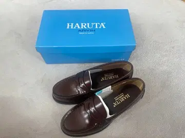 HARUTA 로퍼 인조 가죽 브라운 23cm 4515