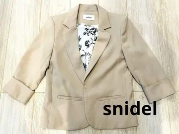 snidel 베이지 테일러드 자켓