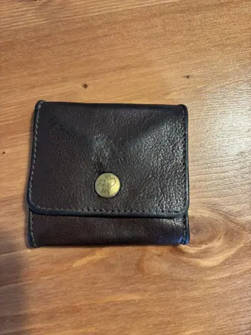IL BISONTE 가죽 코인 케이스