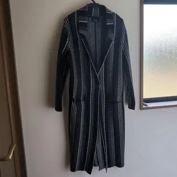 zara 롱 니트 코트