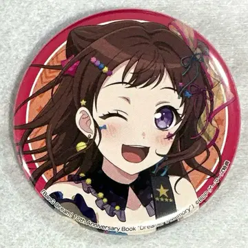 뱅드림 토야마 카스미 캔뱃지 10th Anniversary Book