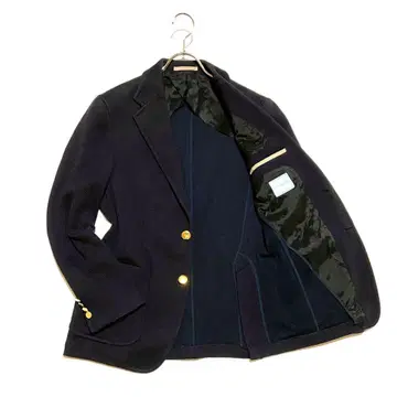 새상품급 ESTNATION 테일러드 자켓 블레이저 금장 버튼 니트 자켓