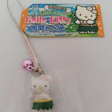 지역 한정 키티 도쿠시마 한정판 나루토 와카메 스트랩 레어