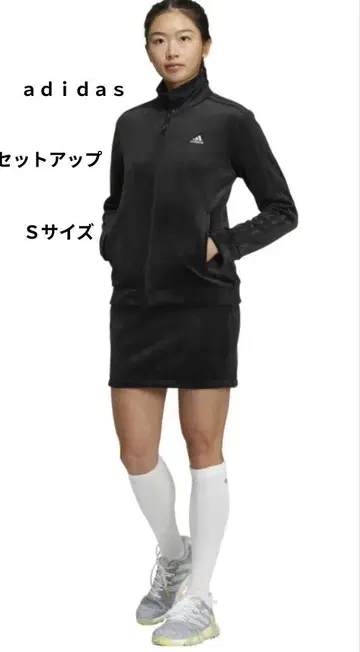adidas 골프 셋업 S 사이즈 블랙 새상품