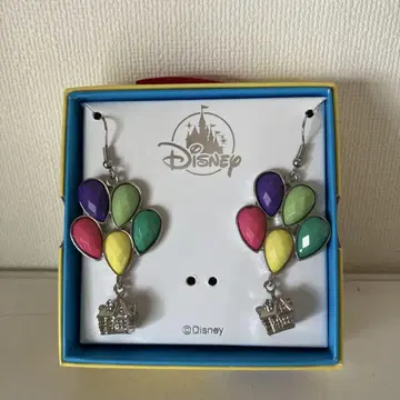 업(Up) 귀걸이 후크 디즈니 스토어 박스형 풍선