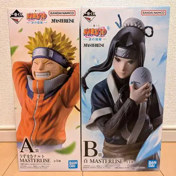 제일복권 NARUTO 나루토 파도의 나라 편 A상 B상 피규어 2점