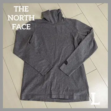 THE NORTH FACE 롱 슬리브 자카드 하이넥 L 그레이