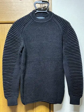 지스타 로우 블랙 니트 스웨터 XS