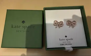 미사용 새상품 kate spade 리본 모티브 귀걸이
