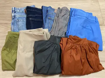 ZARA 묶음 판매 팬츠 스커트 9벌