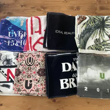 UVERworld 라이브 투어 타월 묶음 판매