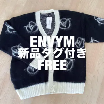 [ 새상품 택 포함 ] ENVYM 앙비 가디건 여성용 프리
