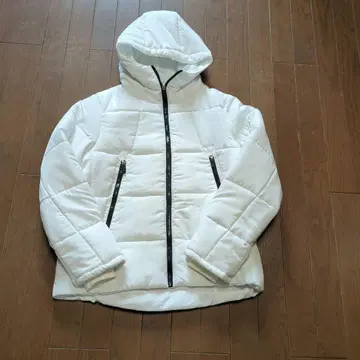 다운 자켓 화이트 S 사이즈