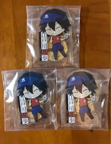 문호 스트레이독스 롤 아이스 에도카와 란포 아크릴 스탠드 세트