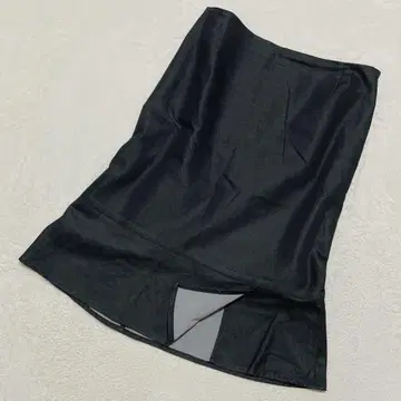 언타이틀 머메이드 타이트 스커트 고급 오피스 캐주얼 코튼 혼방 3